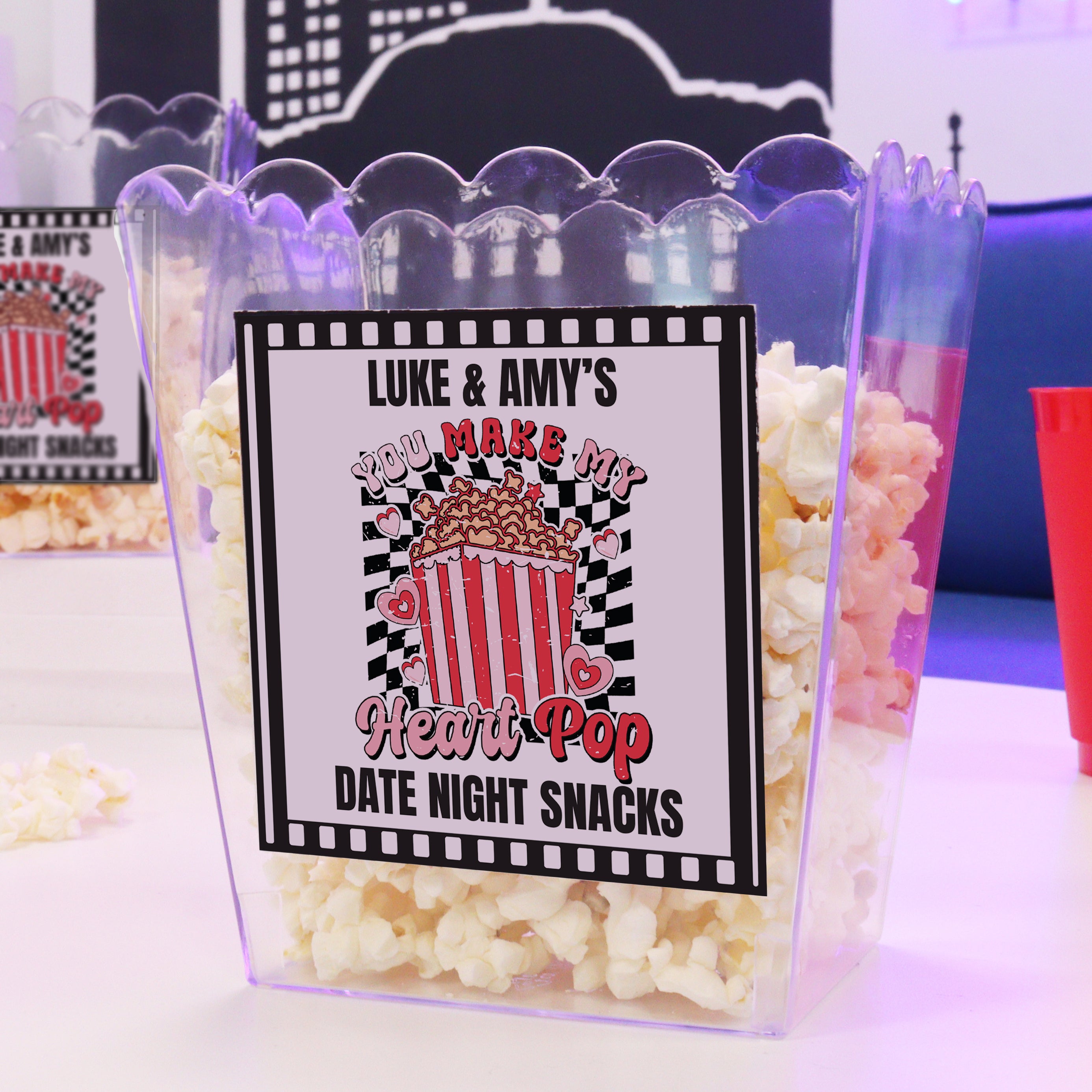 Personalised Date Night Snack Box