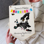 Adventuring Together Since Pennant Flag