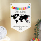 Adventuring Together Since Pennant Flag