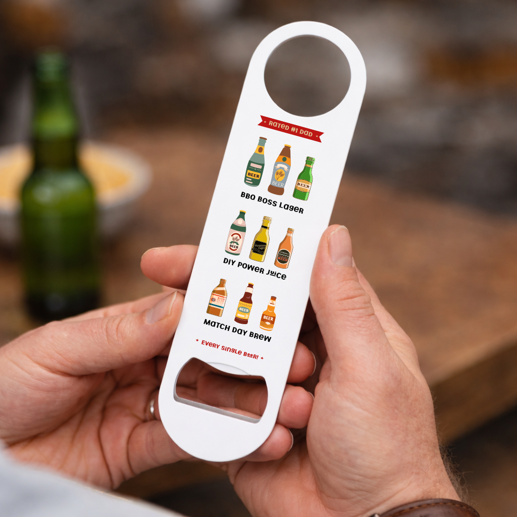 Number One Dad Bottle Opener