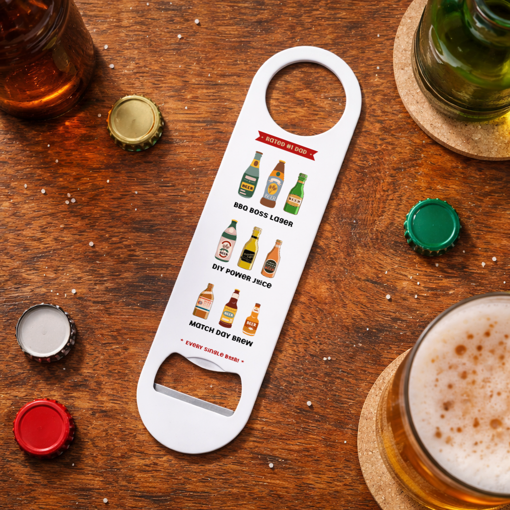 Number One Dad Bottle Opener