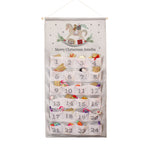 Personalised Rocking Horse Silver Grey Advent Calendar with personalised text, view 4