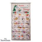 Personalised The Snowman Christmas Wishes Advent Calendar with personalised text, view 4