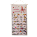 Personalised Unicorn Christmas Advent Calendar with personalised text, view 4