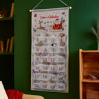 Personalised Santa Sleigh Advent Calendar with personalised text, view 3