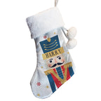 Personalised Nutcracker Christmas Stocking with personalised text, view 3