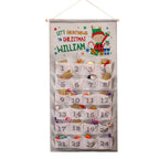 Personalised Christmas Elf Advent Calendar with personalised text, view 4