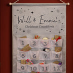 Personalised Family Advent Calendar with personalised text, view 5