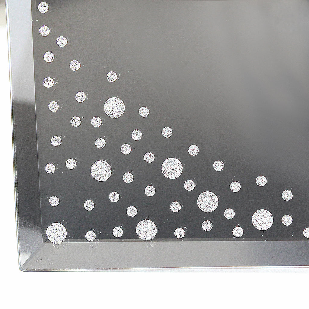 Personalised Mr & Mrs Diamante Glass Photo Frame with personalised text, view 4