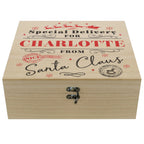 Personalised Special Delivery from Santa Christmas Eve Box with personalised text, view 4