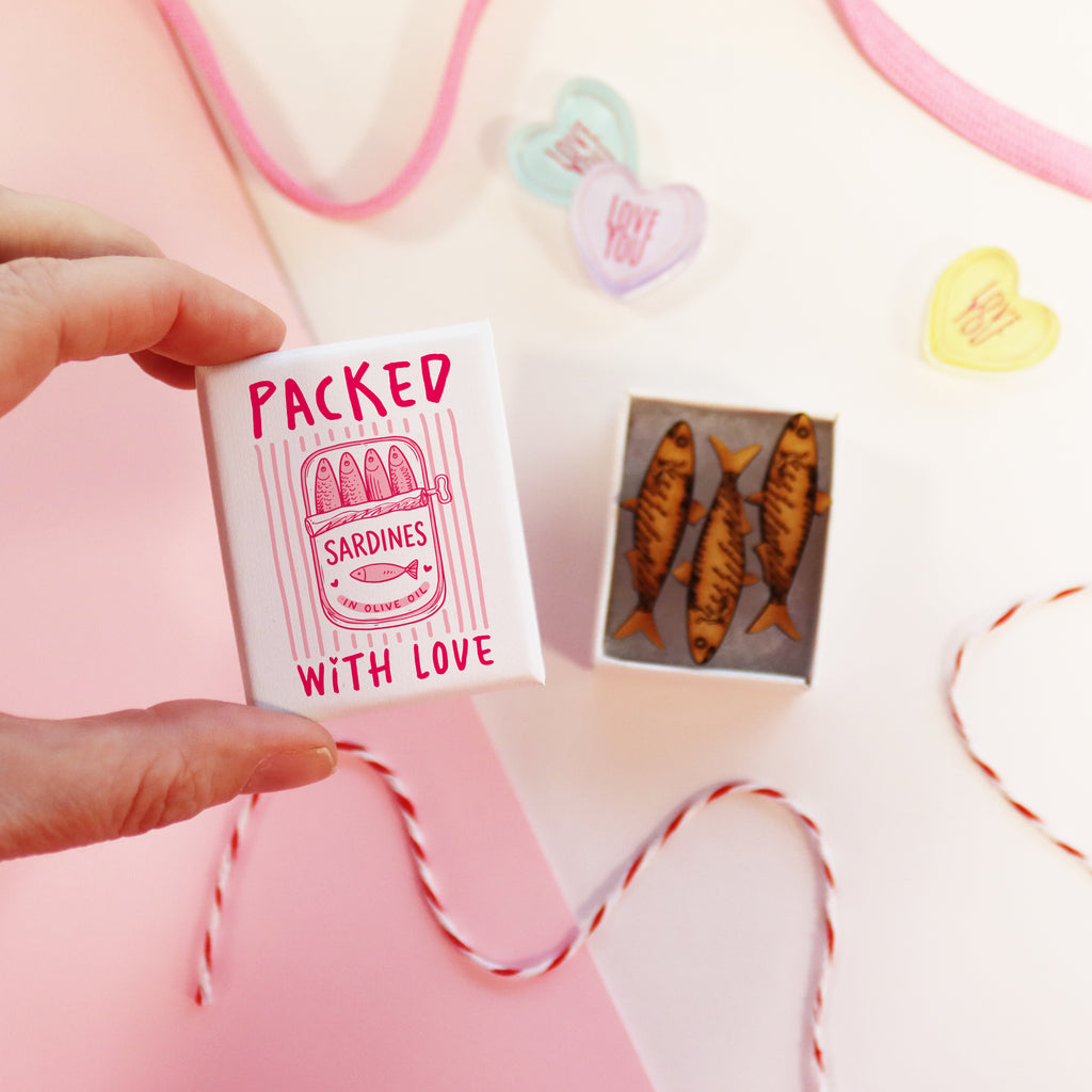 Packed With Love Sardines Matchbox Gift