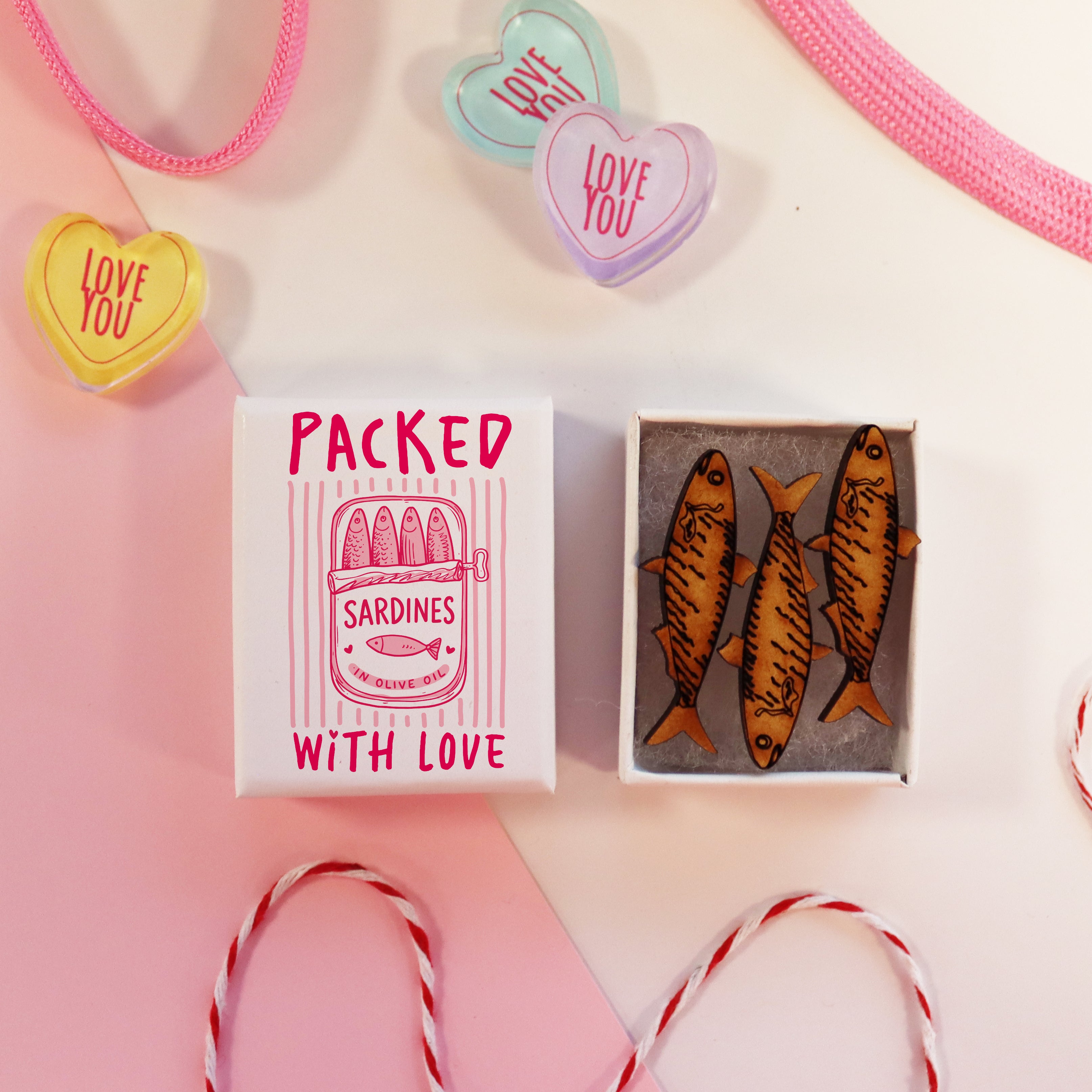 Packed With Love Sardines Matchbox Gift