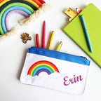 Personalised Kids Pencil Case - Rainbow