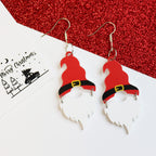 Christmas Santa Hat Gnome Gonk Earrings