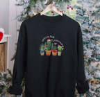 Succa For Christmas Black Sweatshirt
