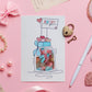 Sweet On You Valentine's Card With Sweets