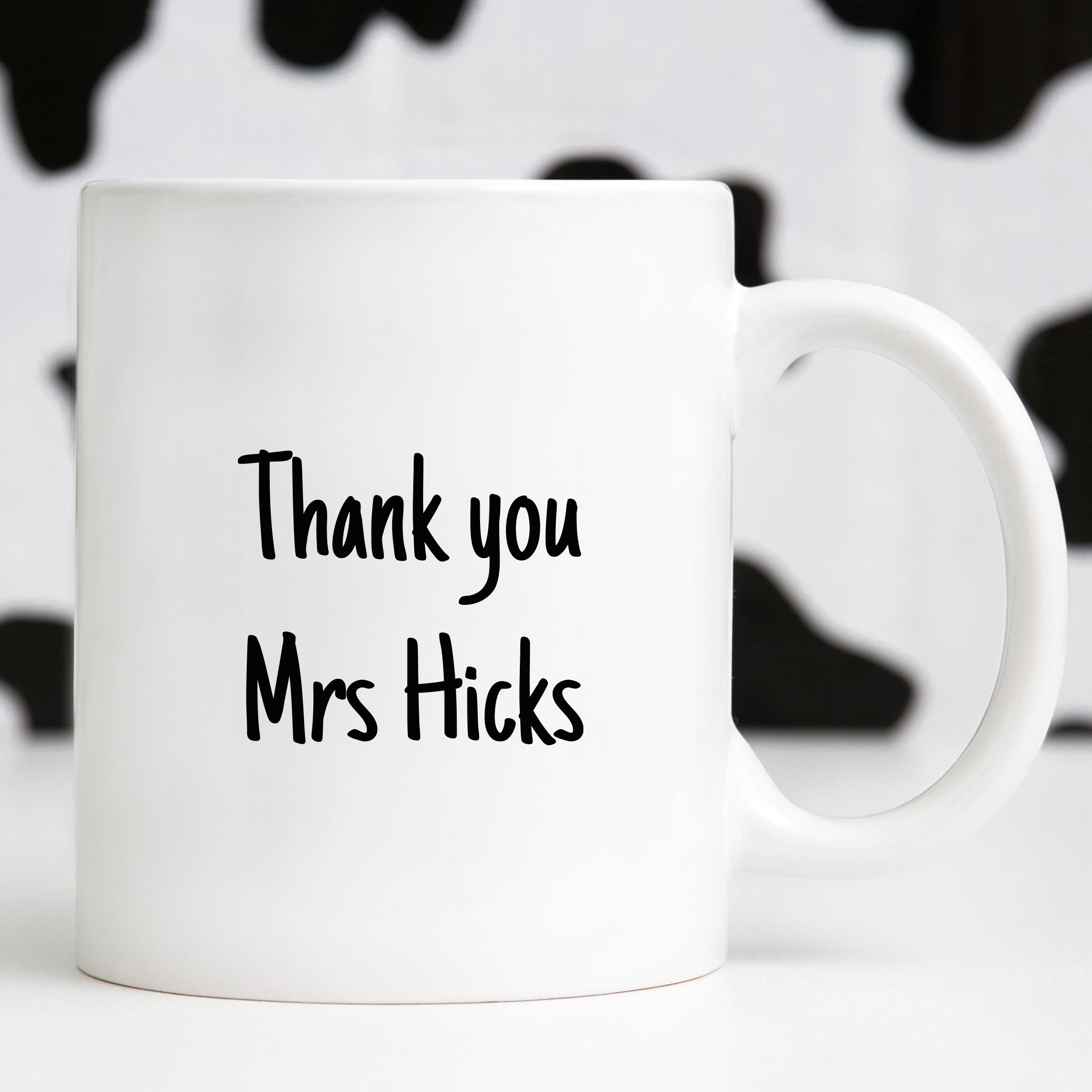 Teacher appreciation ceramic mug
