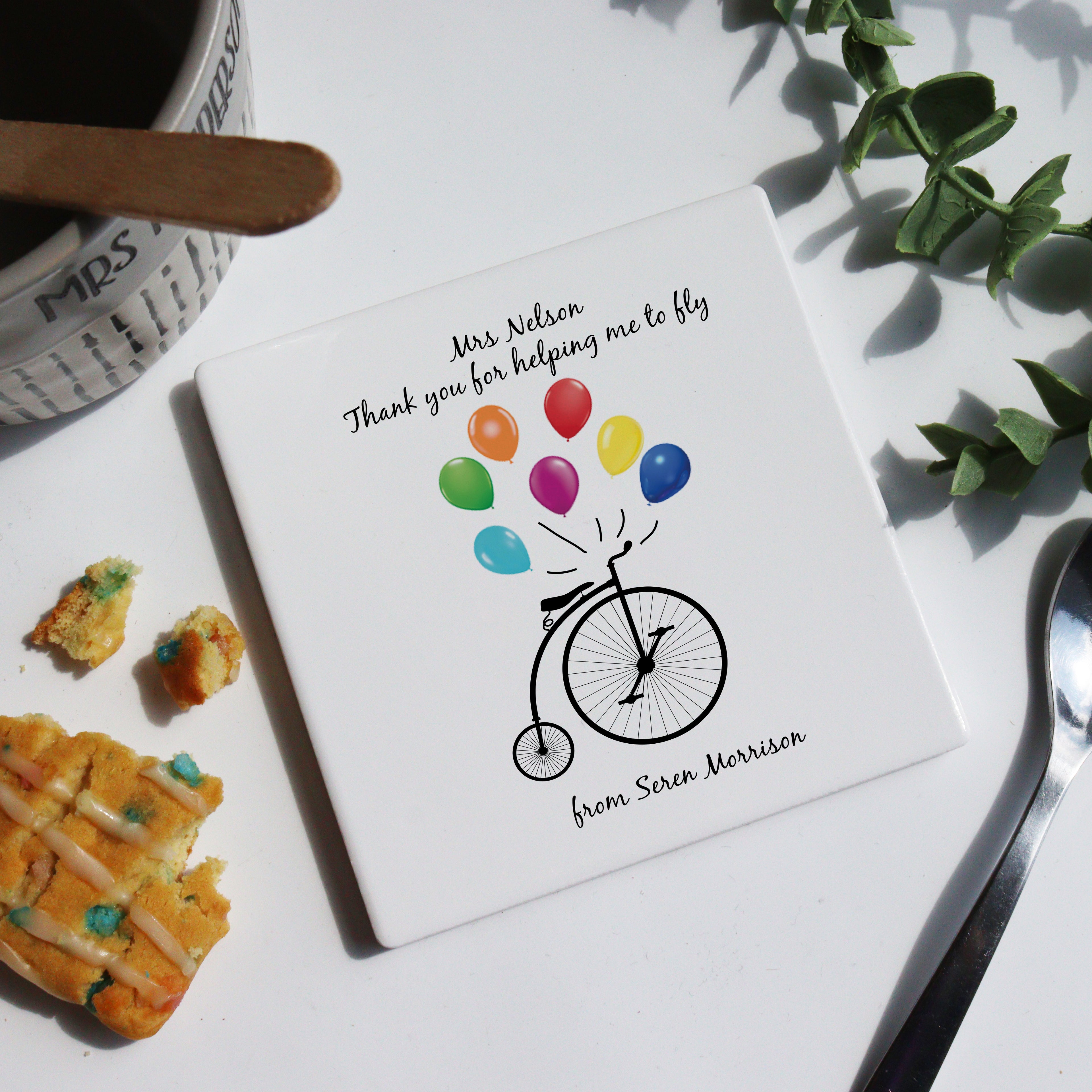 Thank You Teacher Coaster