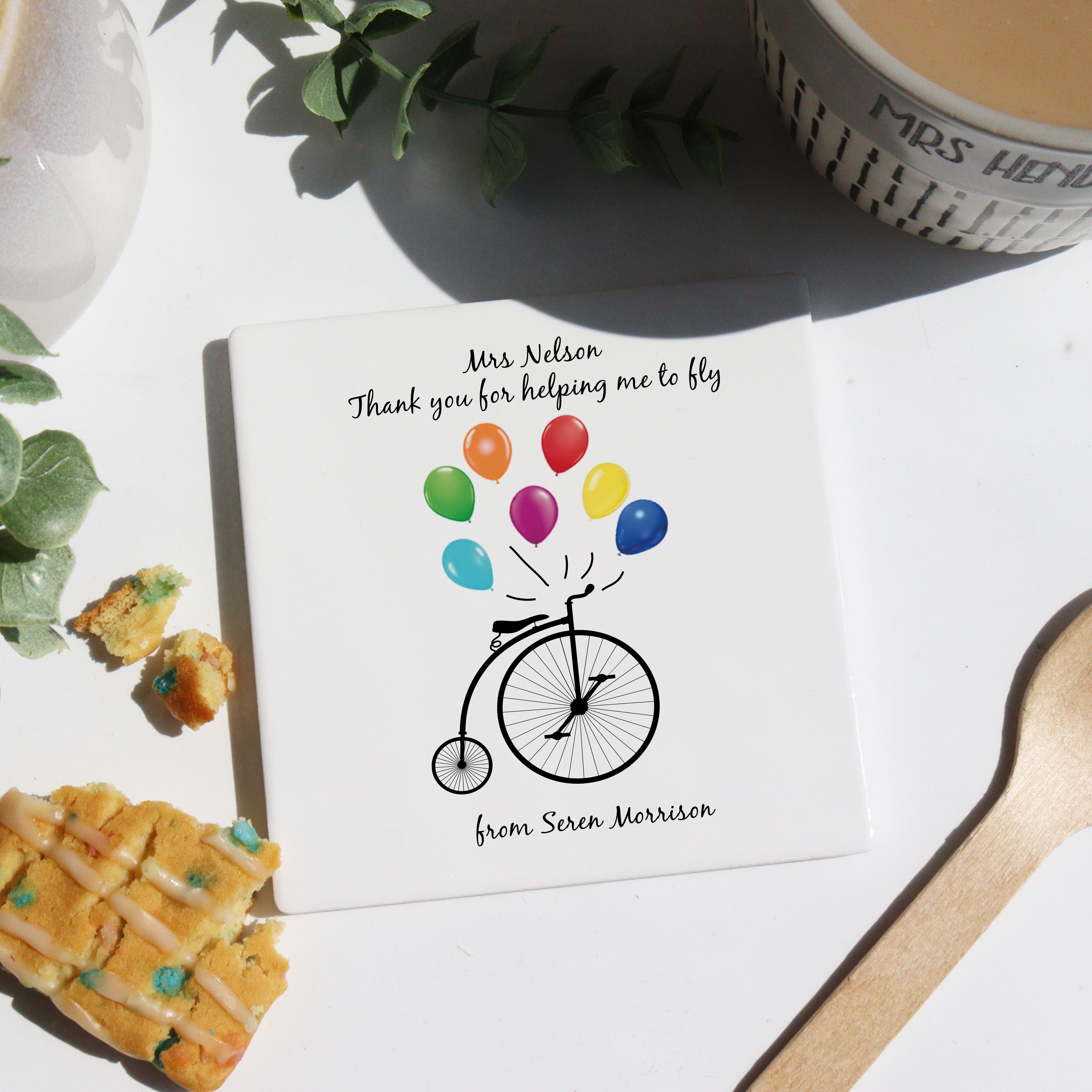 Thank You Teacher Coaster