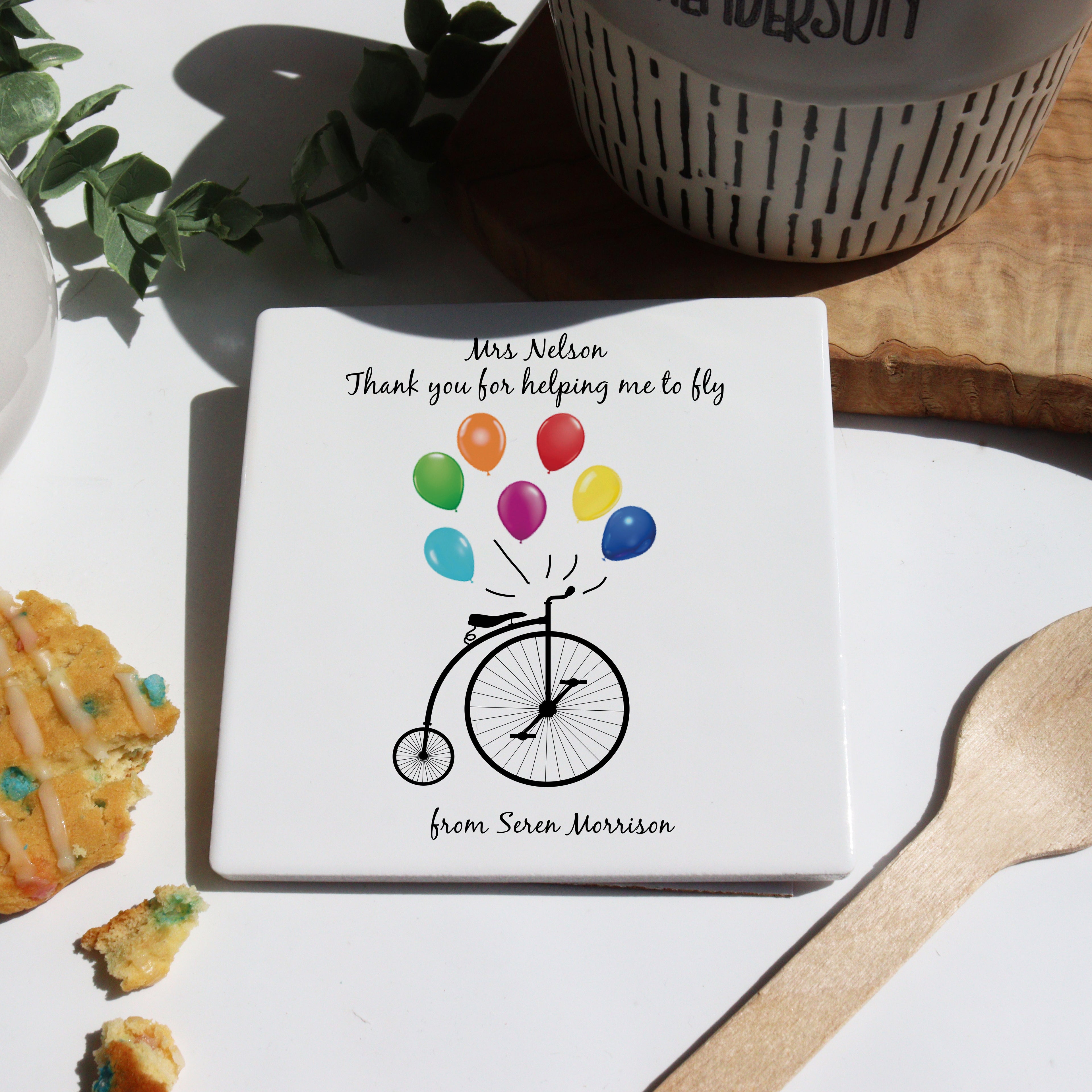 Thank You Teacher Coaster