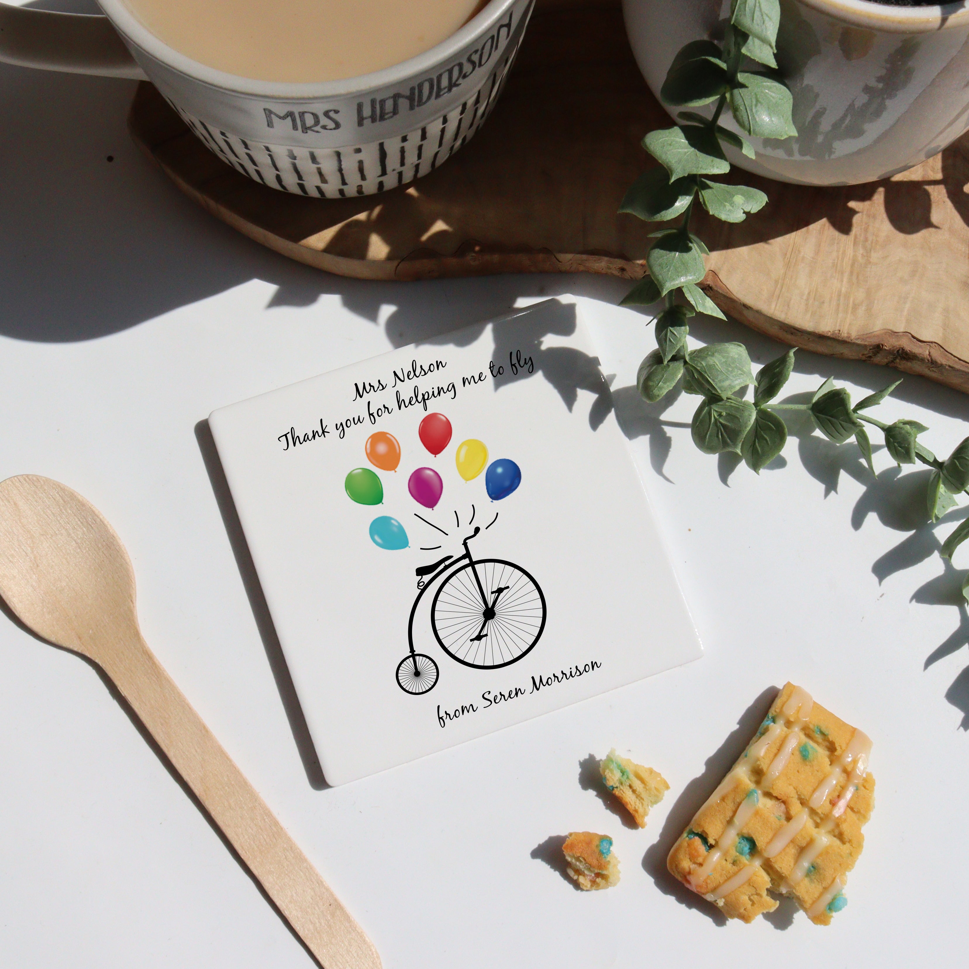 Thank You Teacher Coaster