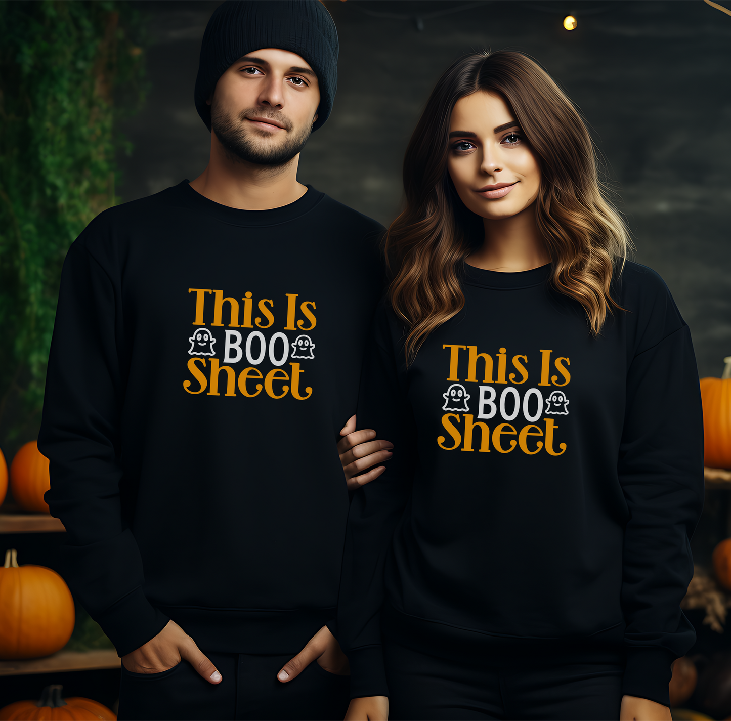 This Is Boo Sheet Funny Halloween Sweatshirt