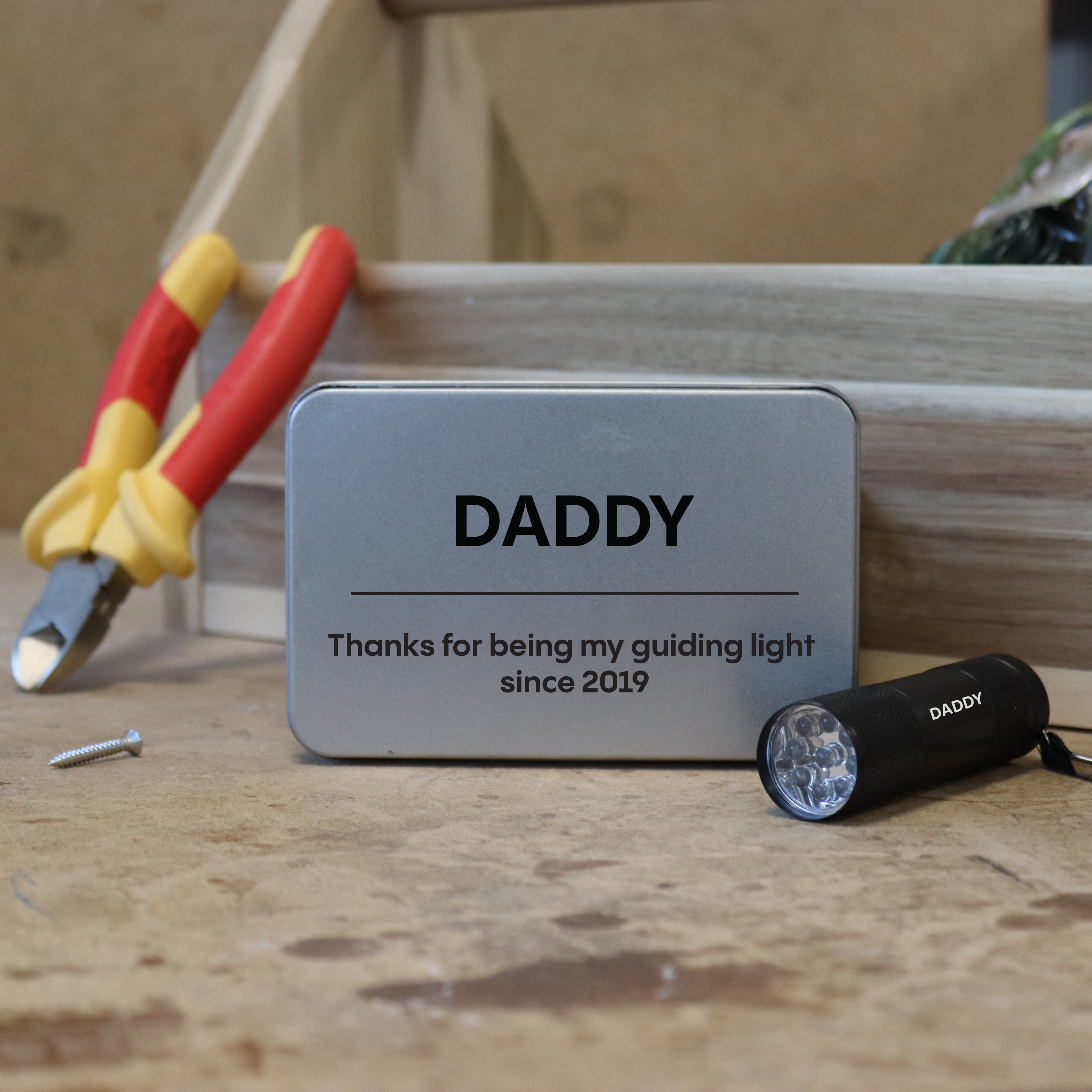 Personalised LED Torch Gift