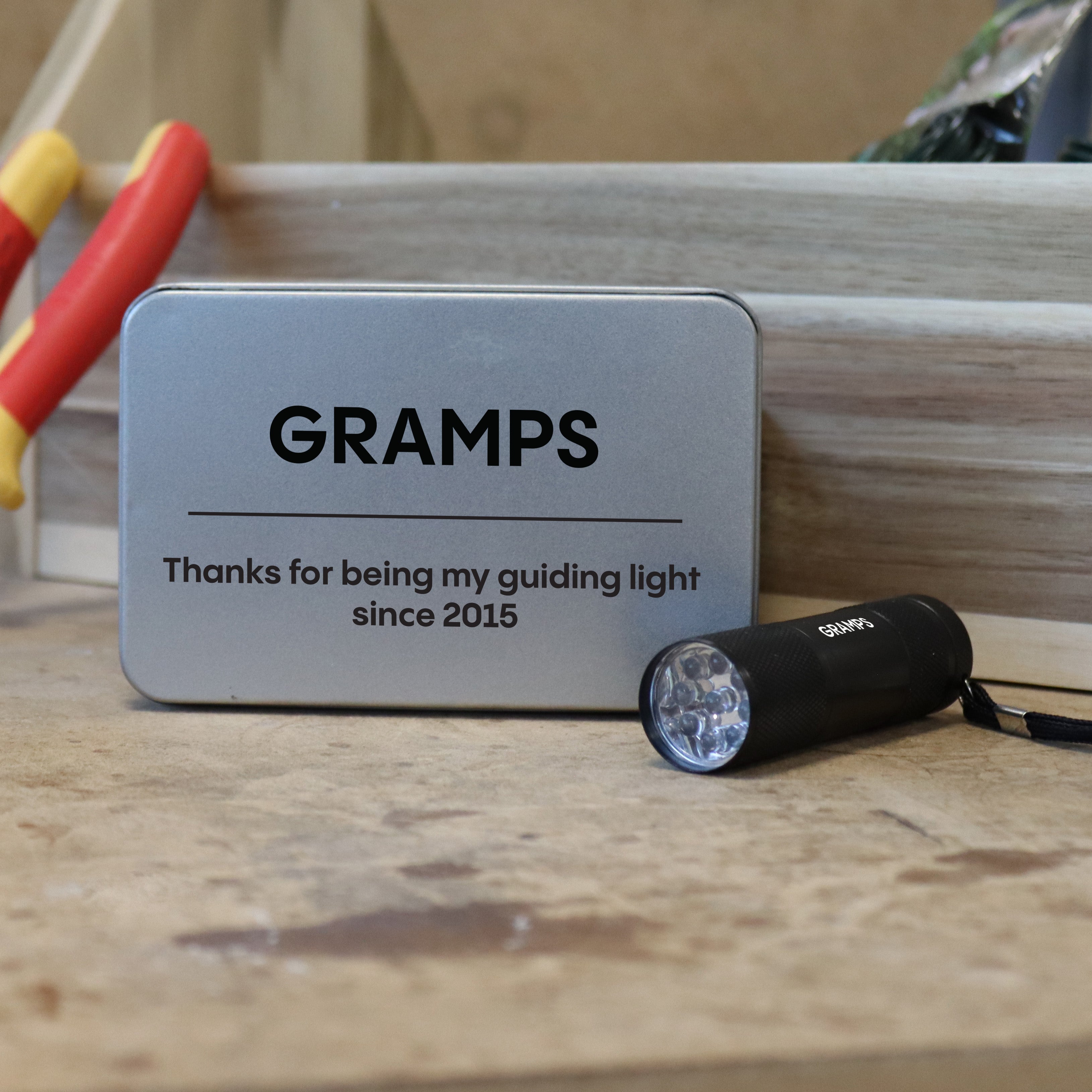 Personalised LED Torch Gift