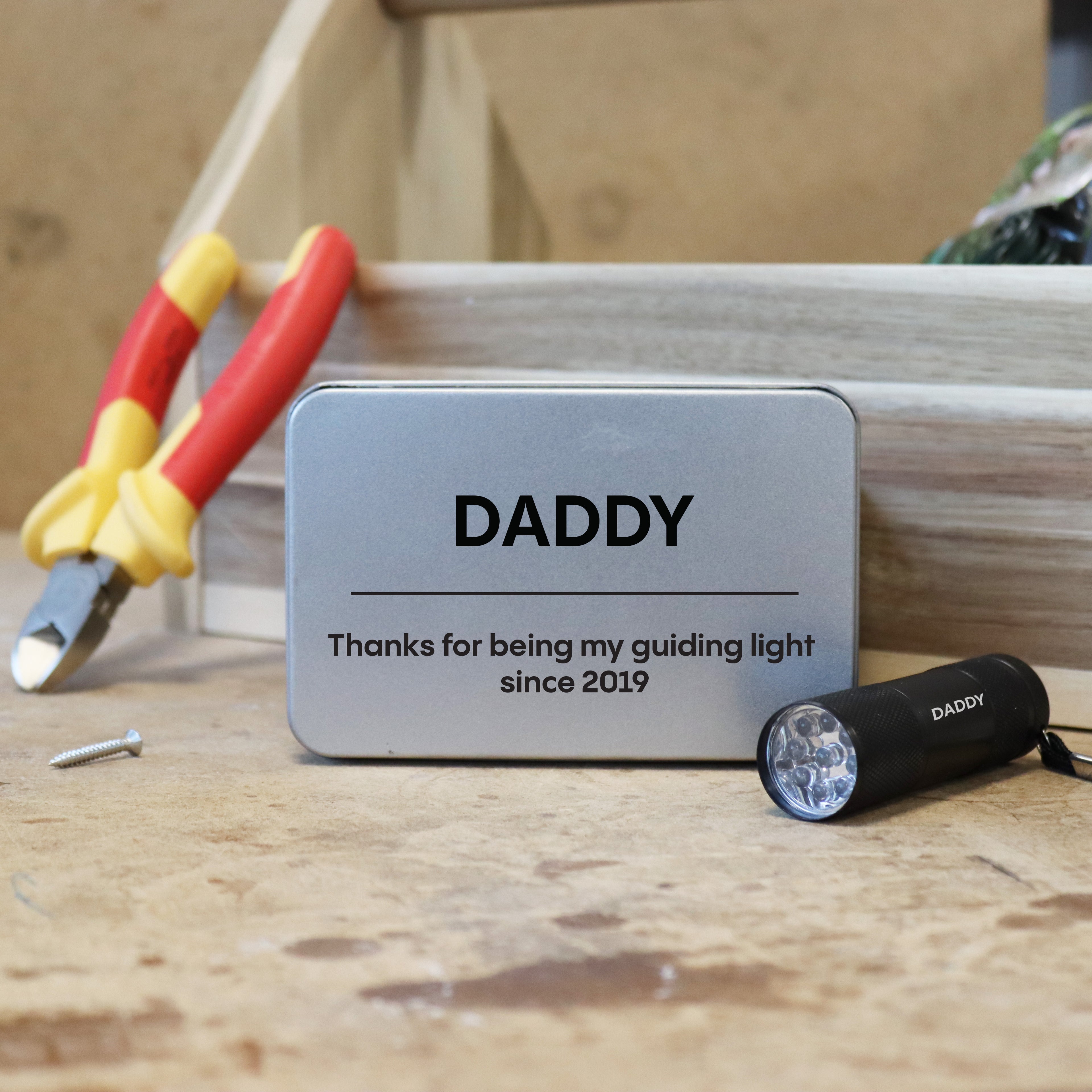 Personalised LED Torch Gift