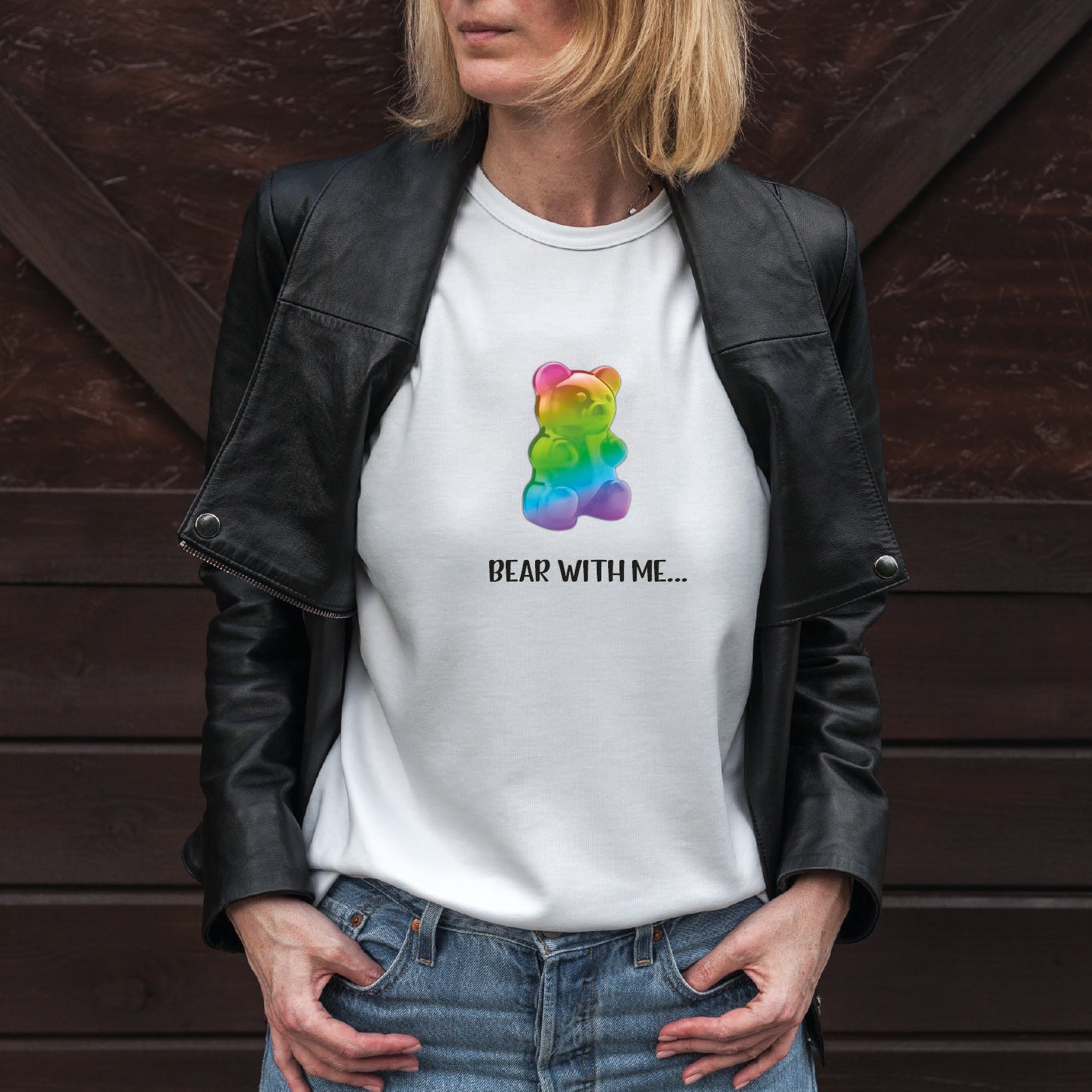 “Bear With Me” Gummy Bear T Shirt