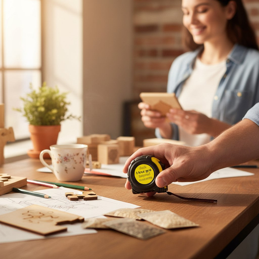Personalised Valentine's Tape Measure