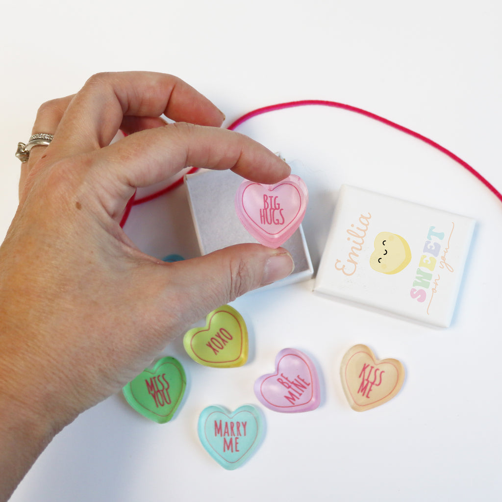Valentine's Personalised Heart Token