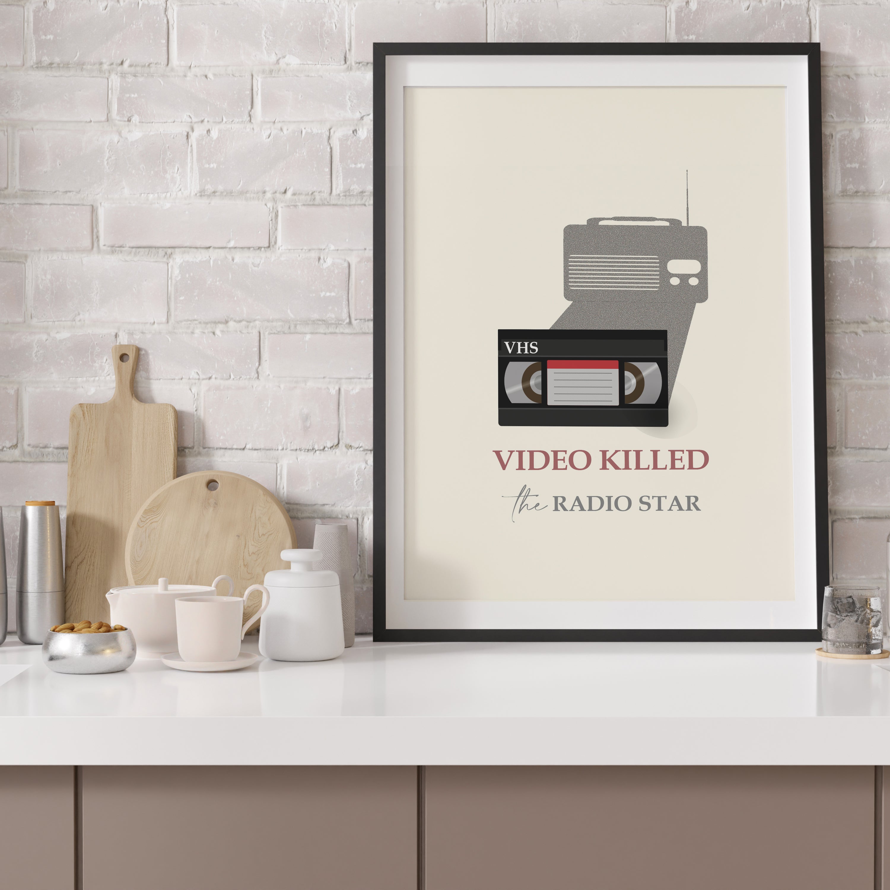Video Killed The Radio Star Wall Art
