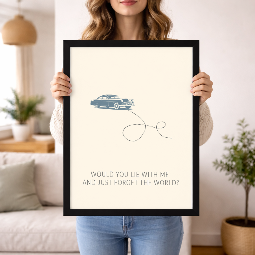 Would You Lie With Me Wall Art