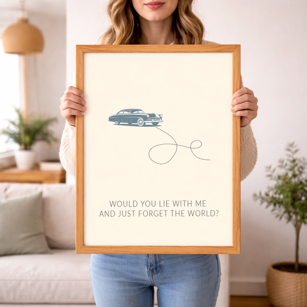 Would You Lie With Me Wall Art