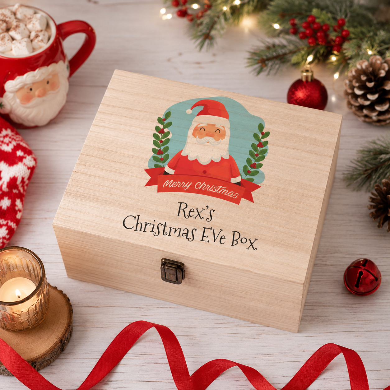 Personalised Santa Christmas Eve Box