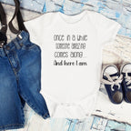 Something Amazing Comes Along Baby Grow