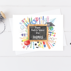 Back To School Personalised Card