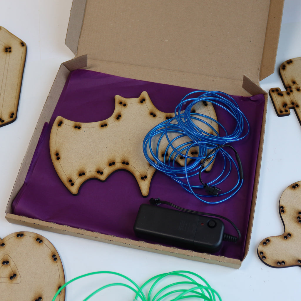 Halloween Make Your Own Spooky Neon Sign