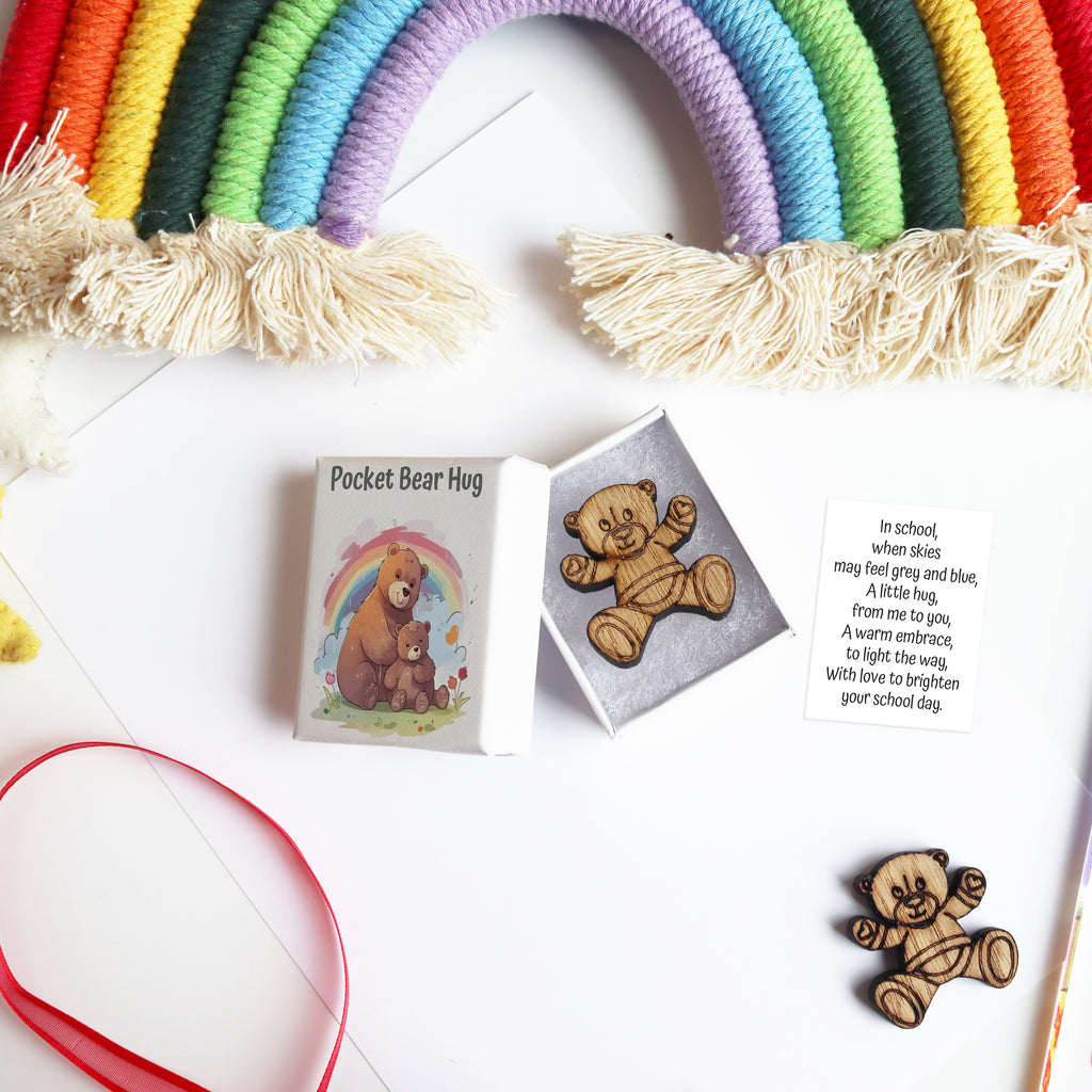 Bear Hug In A Box Back To School Token