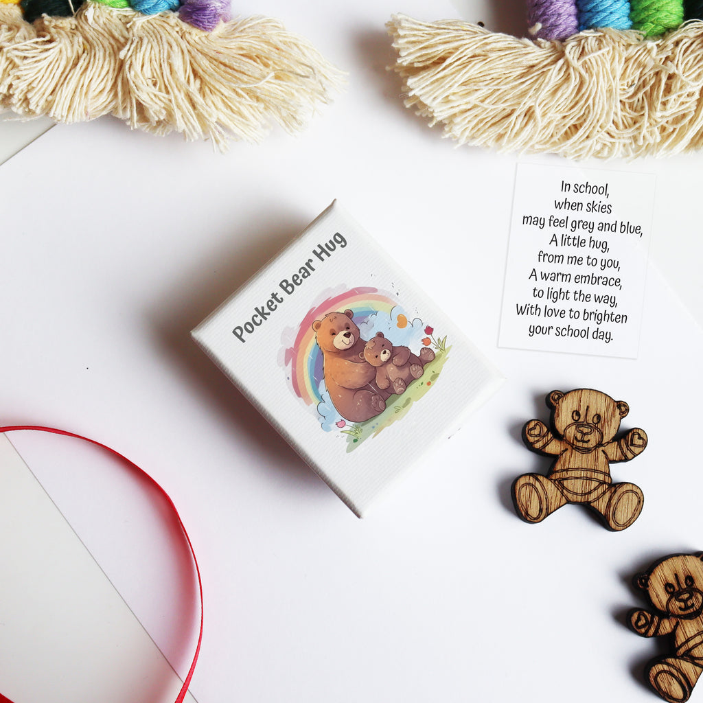 Bear Hug In A Box Back To School Token