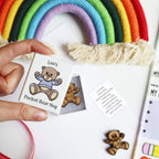 Personalised Bear Hug In A Box Back To School Token