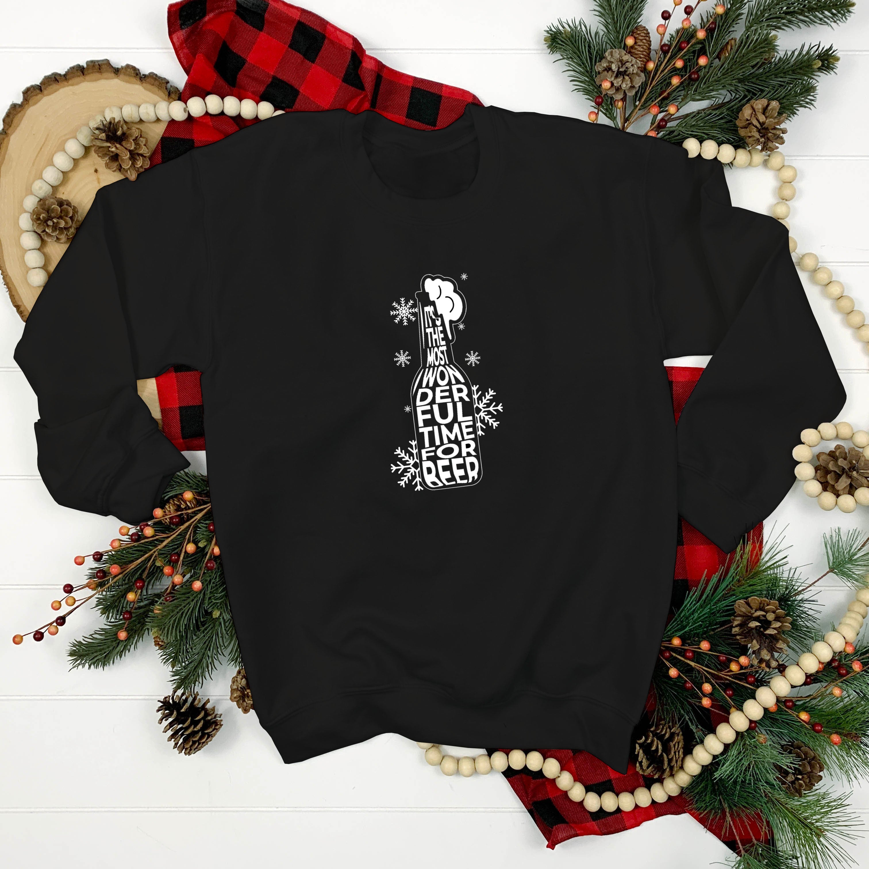 Beer Christmas Sweatshirt