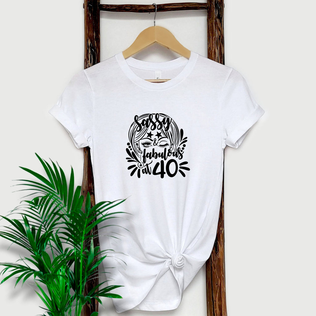 Special 40th Birthday Tshirt Women