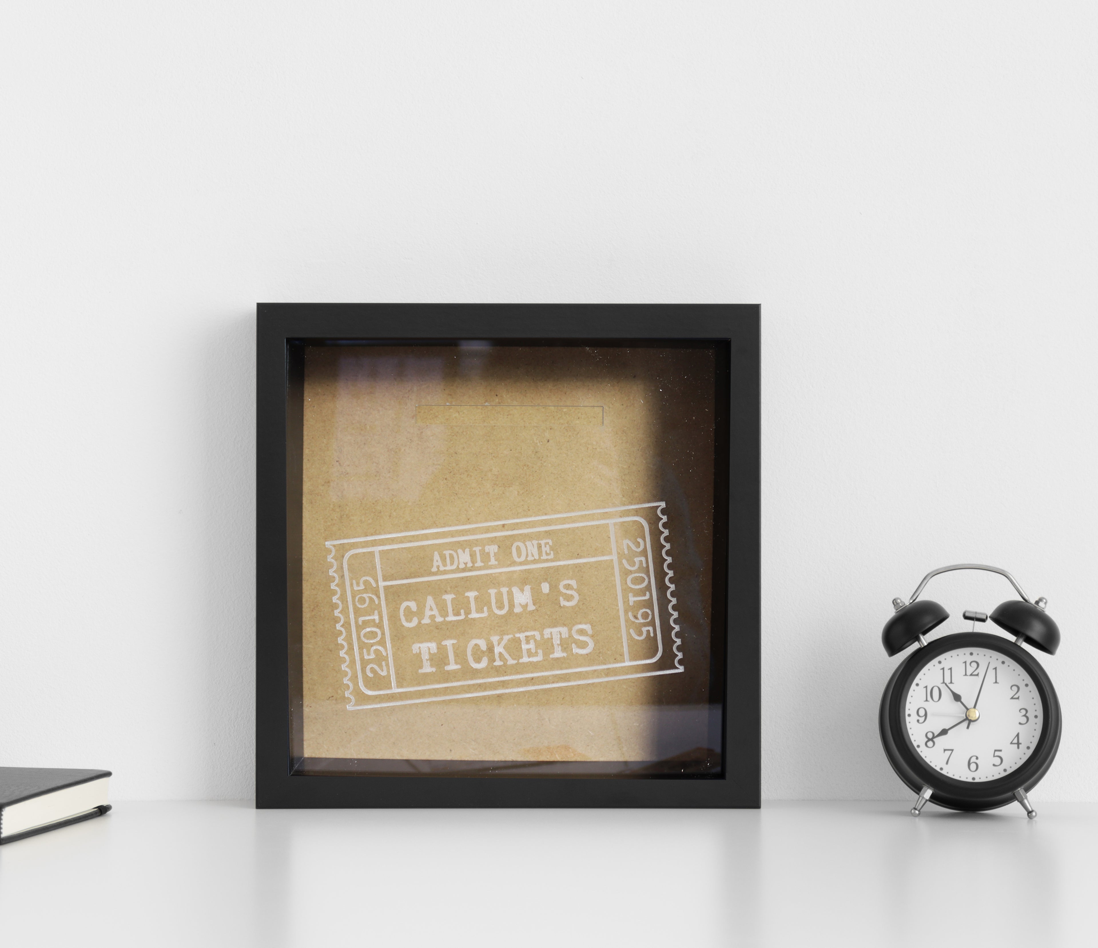 Personalised Ticket Collection Box