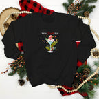 Making Spirits Bright Black Christmas Jumper