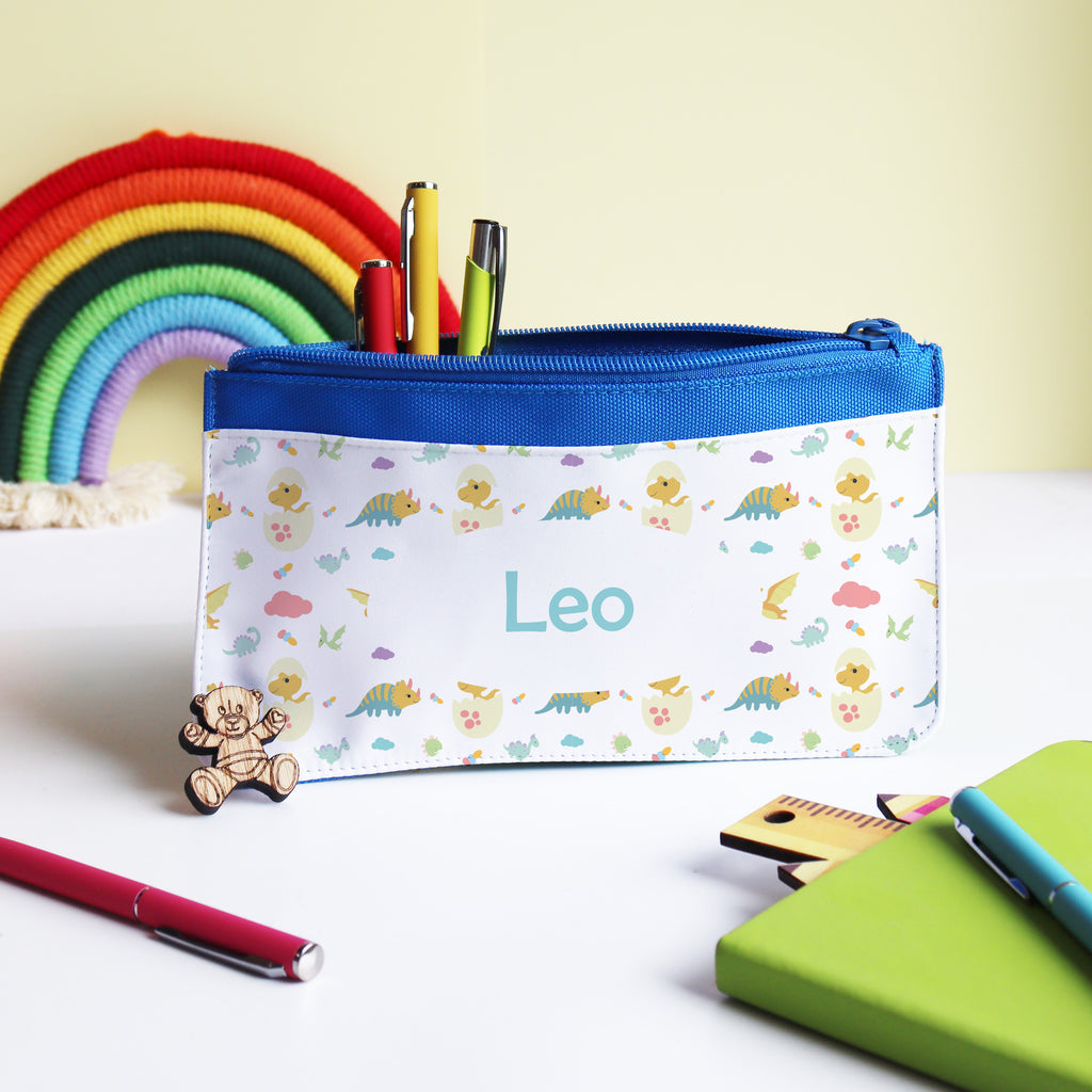 Baby Dinosaur Personalised Pencil Case