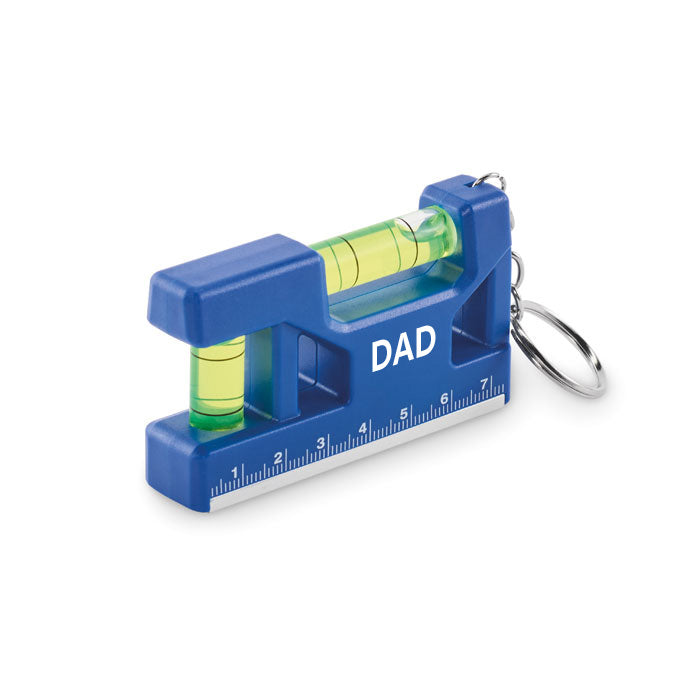 Personalised Magnetic Spirit Level Keyring