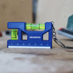 Personalised Magnetic Spirit Level Keyring