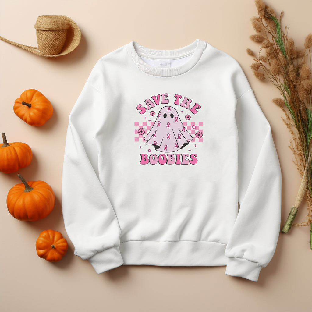 Breast Cancer Awareness Halloween Jumper